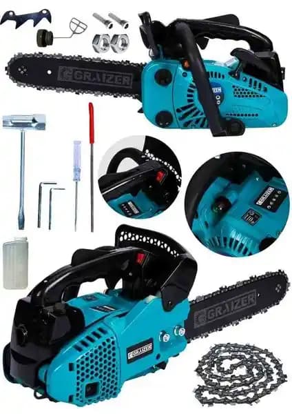 Graizer Alman Turbı-2500 Benzinli Testere: Güçlü ve Ergonomik Odun Kesim Aracı