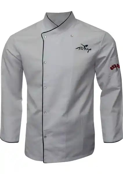 Grey's Uniform Aşçı Ceketi Profesyonel Mutfağın Şık ve Dayanıklı Tercihi