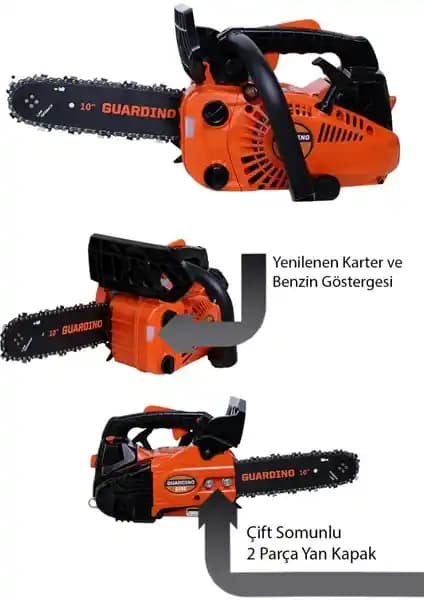 Guardino G250 Motorlu Testere: Hafif ve Dayanıklı Benzinli Kesim Aracı