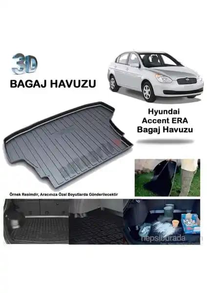 Hyundai Accent Era için Autoarti Bagaj Havuzu dayanıklı ve pratik koruma çözümü