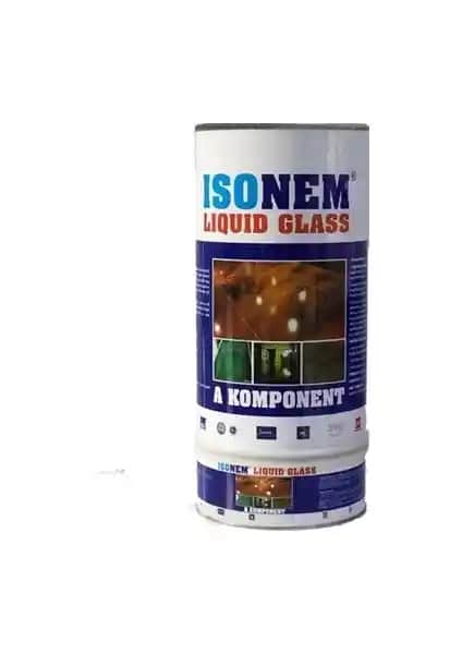 İsonem Liquid Glass 2 kg Şeffaf Su Yalıtımı Ürünüyle Dayanıklı ve Estetik Koruma