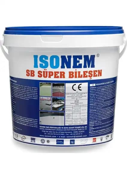 İsonem Sb Super Bilesen 5 Kg Dayanıklı ve Çok Yönlü Yalıtım Çözümü İnşaat ve Bakım Projeleri İçin