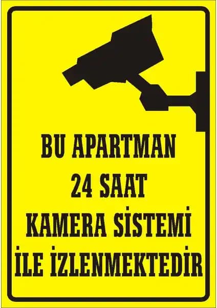 İzmir Serigrafi Güvenlik Uyarı Levhası ile Apartman Güvenliğinizi Artırın