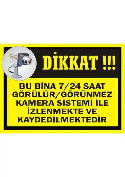 İzmir Serigrafi Güvenlik Uyarı Levhası ve Kamera Sistemi Analizi ve Kullanım Alanları