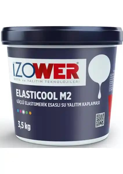 İzower M2 Güçlü Elastomerik Su Yalıtım Malzemesi Özellikleri ve Uygulama Alanları