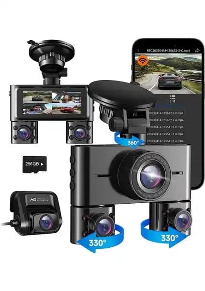 Joyecar Joy-4-Eyes 360° Araç İçi Kamera Sistemi Güvenliğinizi Artırmak İçin Tasarlandı