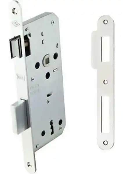 Kale 151 R Ekstra Gömme Kilit Nikel Oval 35 Mm Güvenli ve Dayanıklı İç Kapı Kilidi