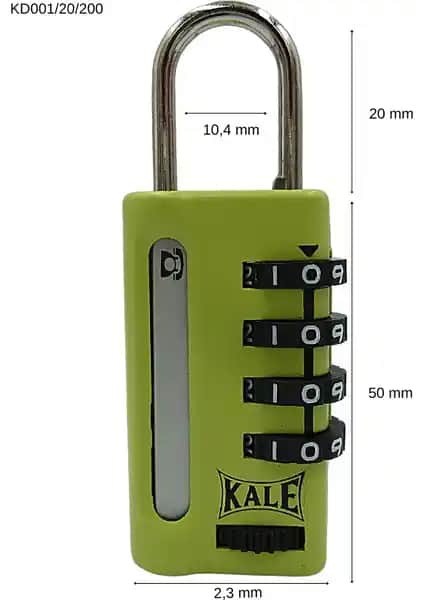 Kale Şifreli Asma Kilit: Güvenlik ve Pratiklik Sunan Modern Kilit Çözümü