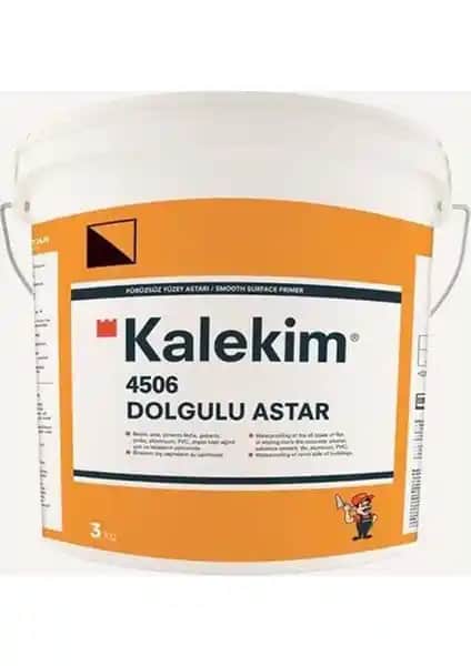 Kalekim 4506 Dolgulu Astar 3 Kg ile Yüzey Hazırlama ve Astar Uygulaması Rehberi