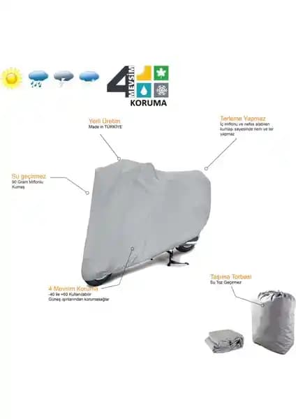 KRAFTX Honda Dio Motosiklet Brandası: Su Geçirmez, Dayanıklı ve Çok Yönlü Koruma Çözümü