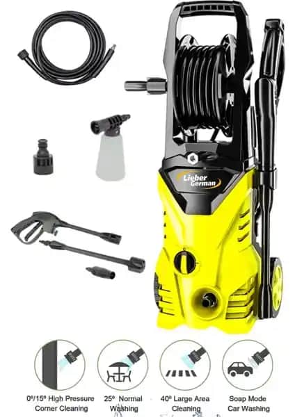 Lieber German LG150 Max: Yüksek Performanslı Basınçlı Temizlik Makinesi Özellikleri ve Kullanıcı Yorumları