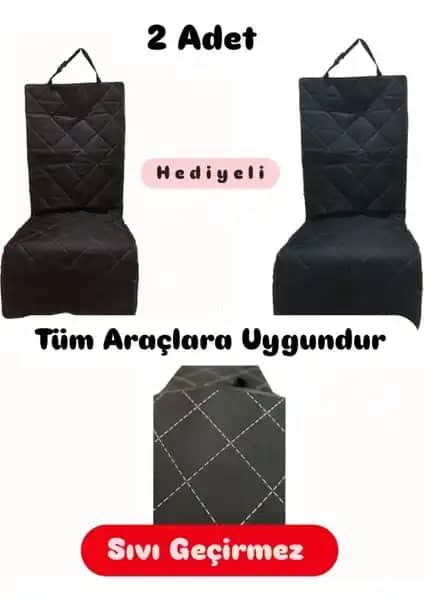 Markaflex 2'li Araba Koltuk Kılıfı Seti: Sıvı Geçirmez ve Estetik Tasarım