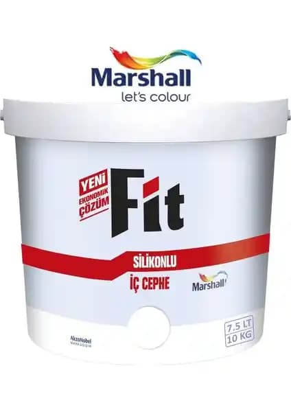 Marshall Fit Silikonlu İç Cephe Duvar Boyası: Dayanıklı ve Estetik İç Mekan Boyası Çözümü