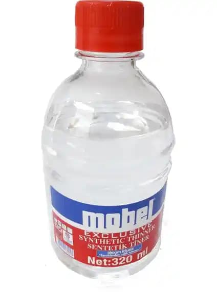 Mobel Sentetik Tiner 320 Ml: Güçlü ve Çok Yönlü Boya ve Vernik Inceltici