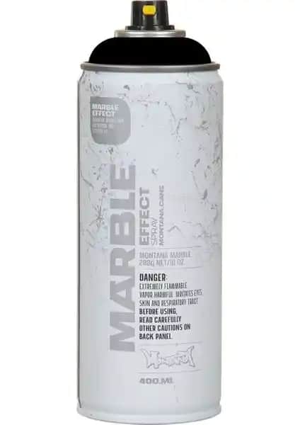 Montana Marble Effect Sprey Boya Siyah Renk ile Şık ve Dayanıklı Dekorasyon Ürünü