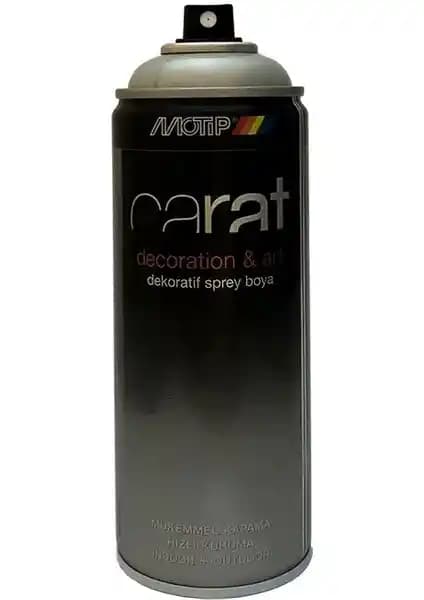 Motip Carat Metalik Gümüş Gri Sprey Boya: Dayanıklı ve Estetik Sonuçlar İçin İnceleme