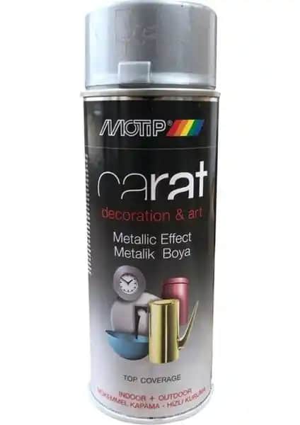 Motip Carat Parlak Metalik Gümüş Sprey Boya 400 ml – Dayanıklı ve Estetik Otomotiv Uygulaması