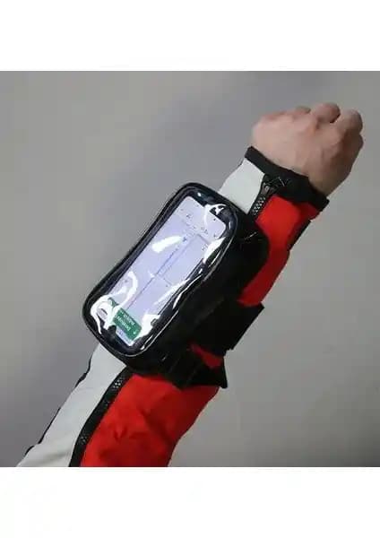 Motolinas Su Geçirmez Telefon Tutucu Kol Bağlantılı Spor ve Günlük Kullanım İçin