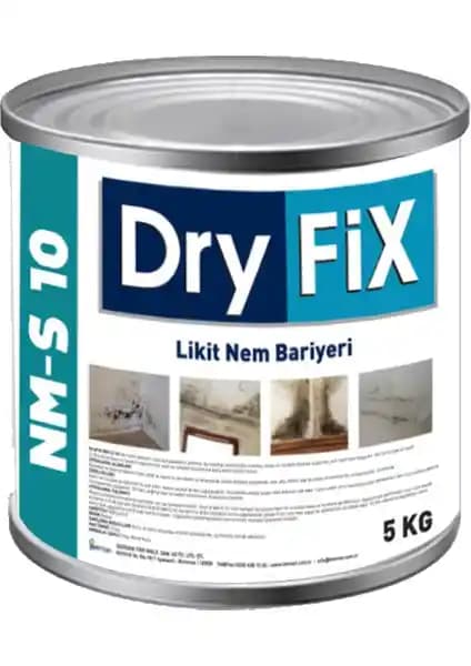 Nem ve Rutubet Boyası Dryfix NM-S 10: Yüksek Performanslı ve Dayanıklı Çözüm