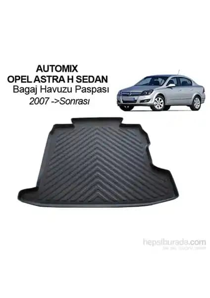 Opel Astra H Sedan 2007-2011 için yüksek kaliteli bagaj havuzu ve kullanım avantajları
