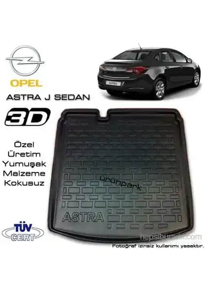 Opel Astra J Sedan İçin Özel Bagaj Havuzu Dayanıklı ve Estetik Koruyucu Çözüm