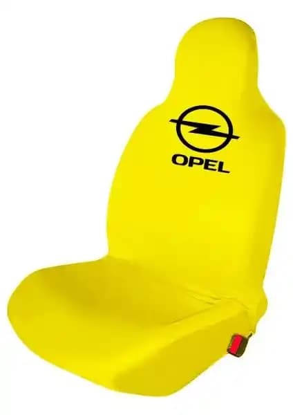 Opel Vectra için yüksek kaliteli penye sarı oto koltuk kılıfı takımı, estetik ve koruma sağlar