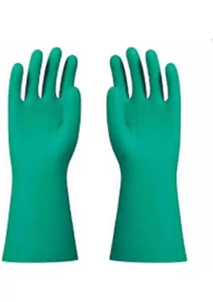 Özbay Nitril Asit Eldiveni Yeşil: Kimyasal Koruma ve Kullanım Alanları Analizi