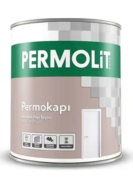Permolit Panel Kapı Boyası 2,5 Lt Beyaz - Dayanıklı ve Estetik İç Mekan Kapı Boyası