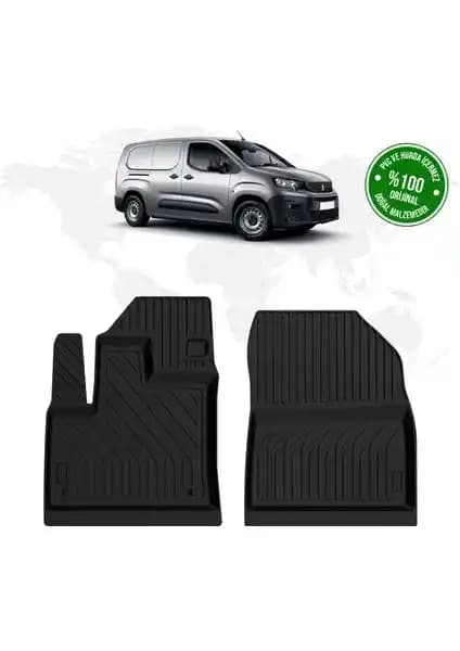 Peugeot Partner Panelvan 4D Havuzlu Paspas 2019 ve Sonrası Modeller İçin Güvenilir Koruma
