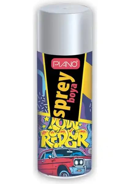 Piano Gümüş Sprey Boya 200 ml ile Dekoratif ve Dayanıklı Metalik Boya Çözümleri