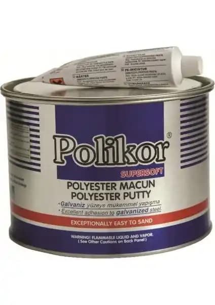 Polikor Süper Soft Polyester Macun 2700 Gr Yüzey Düzgünleştirme ve Uygulama Avantajları