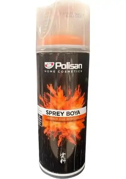 Polisan Akrilik Sprey Boya Kavun Sarısı RAL1028 Dayanıklı ve Çok Yönlü Boyama Çözümü