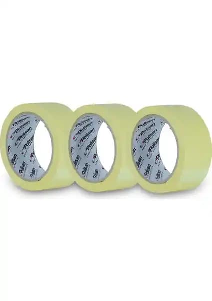 Polisan Maskeleme Bantı Kağıt Bant 48Mmx30M 3'lü Set ile Temiz ve Profesyonel Boyama Çizgileri