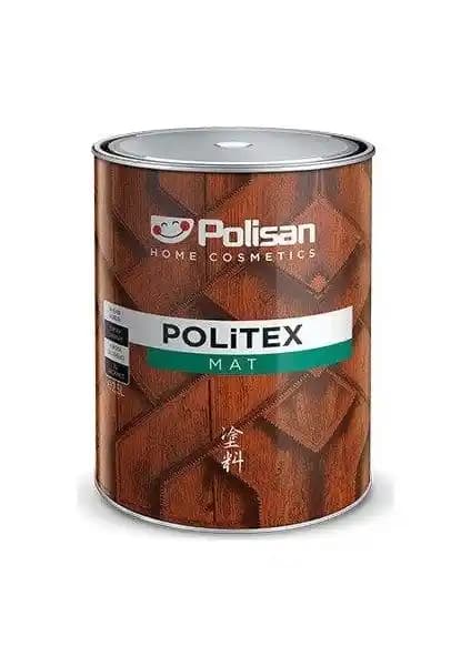 Polisan Politex Lüx Vernik Ahşap Koruyucu Mat 0,75LT Doğal Bambu ile Estetik ve Koruma