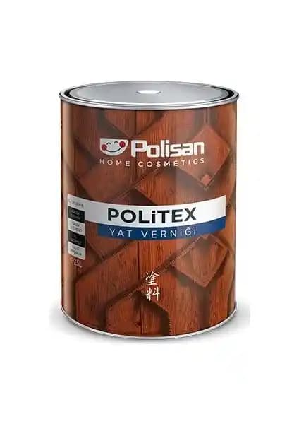 Polisan Politex Yat Verniği Parlak ve Şeffaf, Ahşap Koruma ve Estetik Sağlar