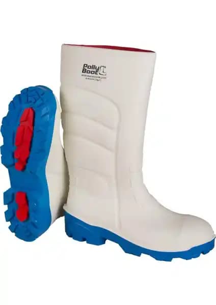 Polly Boot Galaxy Vega 04 Beyaz Çelik Burunsuz Endüstriyel Çizme Botu Özellikleri ve Kullanım Alanları