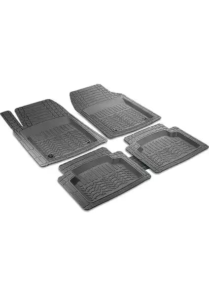 Promats Renault Latitude Uyumlu 4D Derin Havuzlu Profesyonel Kauçuk Paspaslar