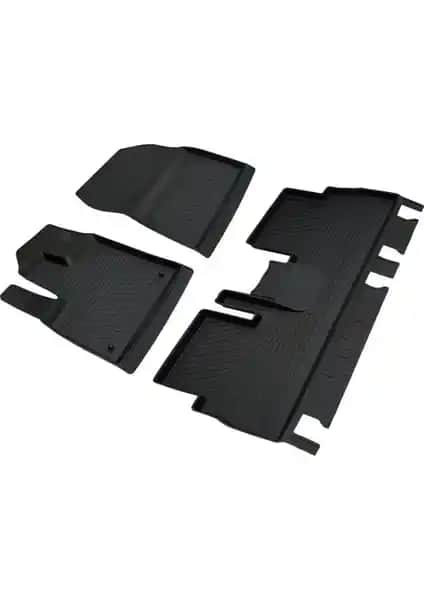 Refref Peugeot Rifter 4D Havuzlu Kauçuk Paspas: Dayanıklı ve Uyumlu İç Mekan Koruma Çözümü