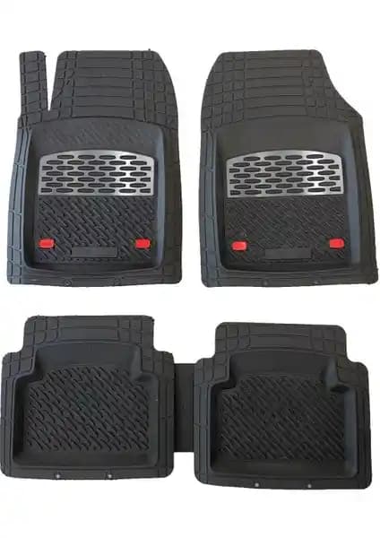 Renault Fluence 2009-2016 İçin Krom Gri 3D Paspas Dayanıklı ve Estetik Araç Aksesuarı