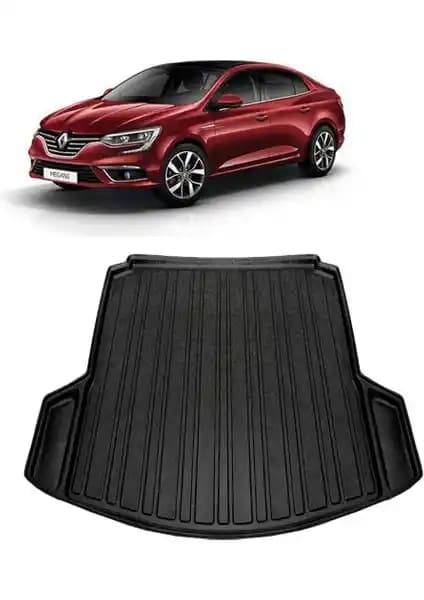 Renault Megane 4 Sedan için dayanıklı ve estetik bagaj havuzu çözümü
