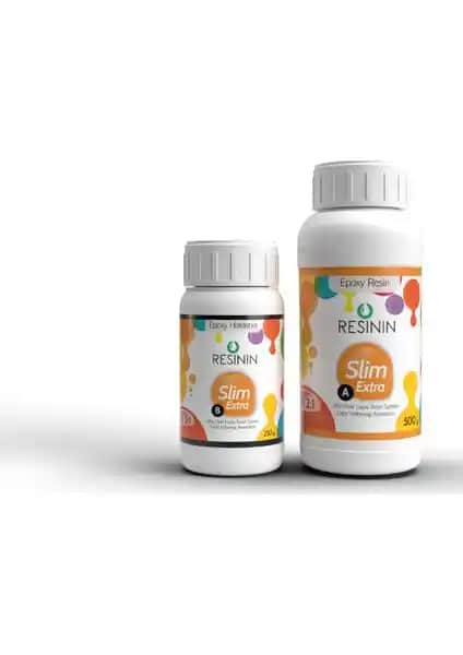 Resinin Slim Extra 750 Gr A+B Epoksi Reçine ile Profesyonel ve Hassas Uygulamalar