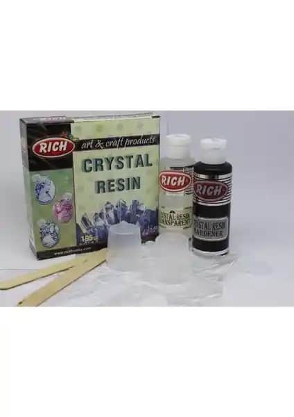 Rich Crystal Resin Şeffaf Kristal Reçine Seti ile Yaratıcılığınızı Geliştirin
