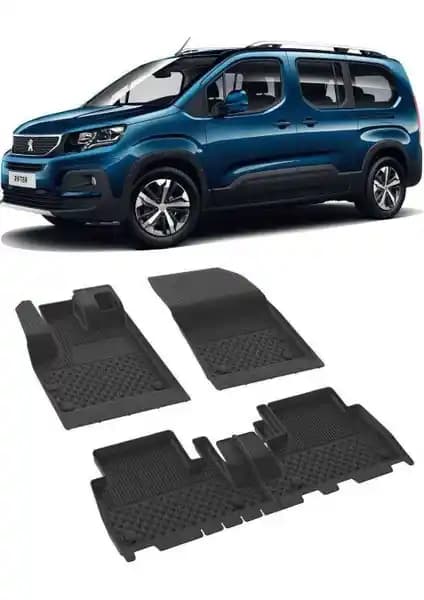 Sahler Peugeot Rifter 2019-2022 İçin Havuzlu Paspas Seti Kalite ve Fonksiyonellik