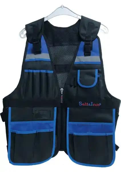 Self&Inn Bez Yelek Alet Yeleği: Dayanıklı ve Çok Fonksiyonlu İş Kıyafeti