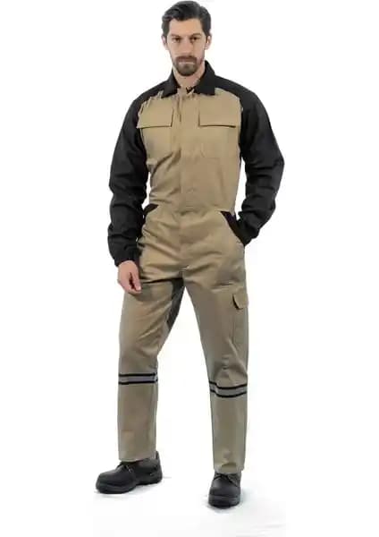 Şensel Reflektörlü İş Tulumu Güvenlik ve Konfor Sağlayan Dayanıklı İş Kıyafeti