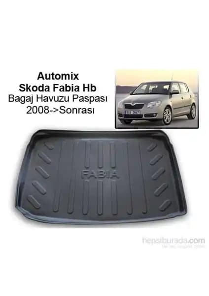 Skoda Fabia Hatchback İçin Automix Bagaj Havuzu Dayanıklı ve Pratik Koruma Çözümü