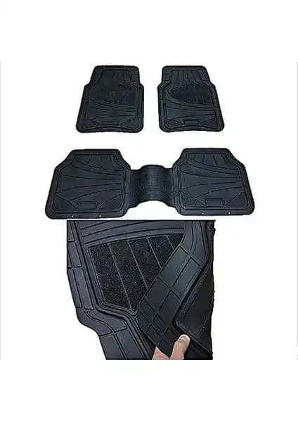 Star Renault Clio 4 için elastomer kauçuk oto paspasları dayanıklı ve fonksiyonel koruma