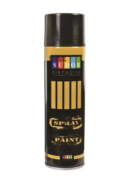 Südor 200 ml Siyah Sprey Boya: Çok Yüzeyli ve Dayanıklı Boya Özellikleri
