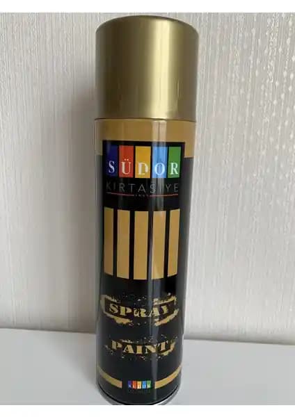 Südor Altın Yalız Sprey Boya 200 ml ile Şık ve Parlak Dekoratif Detaylar Yaratın