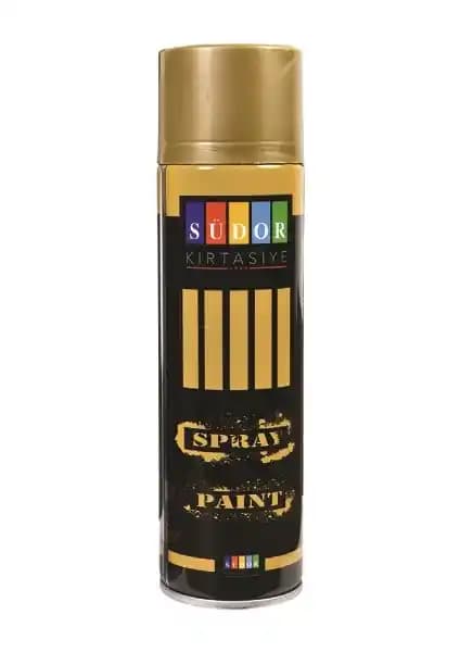 Südor Sprey Boya Altın Yalız: Dekorasyon ve Sanatsal Projeler İçin Dayanıklı Metalik Boya